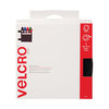 Velcro Brand Reclosable Fastener, 15 ft, 3/4" Wd, Black 90081